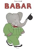 Babar With Hat by de Brunhoff. Art Print Poster FRAME IT.. 23.5 inches width by 31.5 inches height. Highest Quality Art Poster Print
