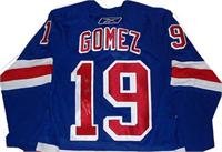 Scott Gomez autographed Hockey Jersey (New York Rangers)