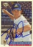 Ryan Henderson, Vero Beach Dodgers - Dodgers Affiliate, 1994 Fleer Excel Autographed Card