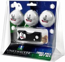 South Dakota Coyotes 3 Golf Ball Gift Pack With Spring Action Tool