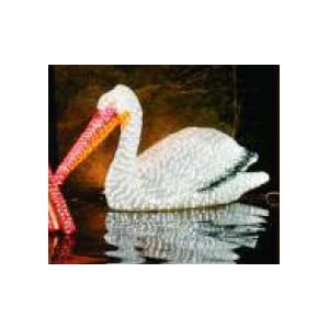 Giant Commercial Acrylic LED Male Pelican Bird Christmas Display - 1,648 LED...