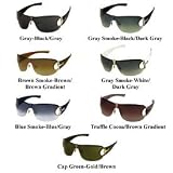 Gucci 2746 Oversize Sunglasses: GraySmoke-White/Dark Gray