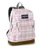  : JanSport Right Pack (White/Pink Pig/JS Tartan 2)