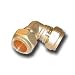 Kitchen & Housewares : Plumbing Fittings 22mm 90 Deg Elbow Compression Fitting - PACK OF 100