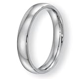 Chisel Cobalt Chromium Satin 4mm Band