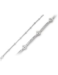 1.20 Carat Diamond Bracelet in 14K White Gold