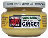 Emperors Kitchen Organic Puree Ginger -- 4.5 oz Each / Pack of 12