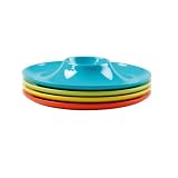 from Ciroa Ciroa Miniamo Brights Set of 4 Assorted Coloured Melamine Egg Cups in a Acetate Pack (Model CIR2878)