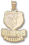 Memphis Grizzlies 14K Gold Logo 5/8'' Pendant