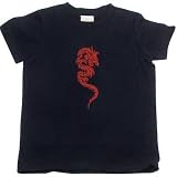 Bruce Lee Dragon on Short Sleeve Toddler Fine Jersey T-shirt