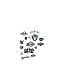 MLB Milwaukee Brewers Team Logo Assortment Fathead Jr. Wall Decal MLB Milwaukee Brewers Team Logo Assortment Fathead Jr. Wall Decal