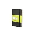 Moleskine Plain Notebook Soft Cover Pocket: Mit Falttasche f�r Notizen. Gummiband-Verschlu�