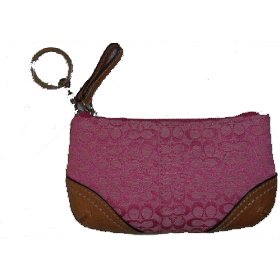 Click here to buy Ladies Coach Change Purse w Key Ring F40601.