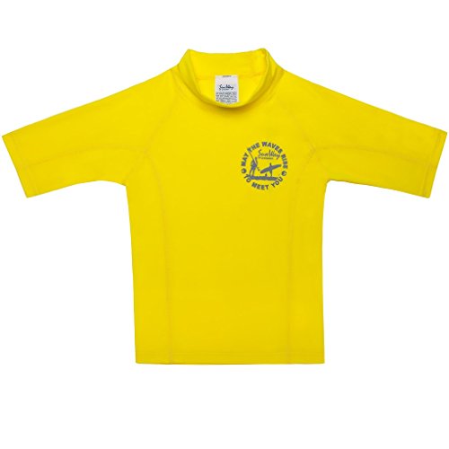 SunWay Rash Guard boys Shirt swimsuit UPF 50 UV Sun Protective (7-8 years)