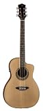 Luna Muse Parlor Bubinga Acoustic Guitar