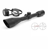 Vism Vantage Series Full-Size 6x42 Scope with P4 Sniper Reticle, Black