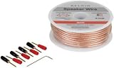 16AWG Speaker Wire with pins
