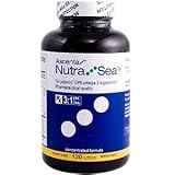 Ascenta Nutra Sea HP Fish Oil, Concentrated EPA DHA Formula, Lemon Zest, 120 Softgels by ClubNatural
