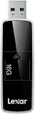 Lexar Media JumpDrive Triton 16 GB USB 3.0 Flash Drive - Black - Exter