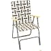 Outdoor Living : HI-BACK MOCHA WEB CHAIR (Rio Brands-Chairs BY105-07-86)