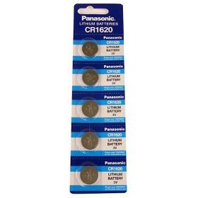 Sony Lithium 3V Batteries Size CR1620 (Pack of 5)