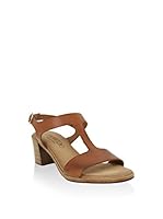 LIBERITAE WOMEN Sandalias de tacón (Marrón)