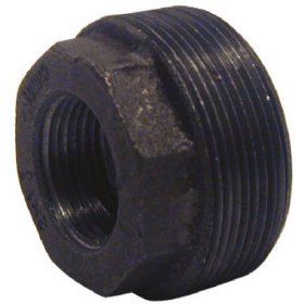 Muellar #521-941HC 3/4x1/4 Black Hex Bushing