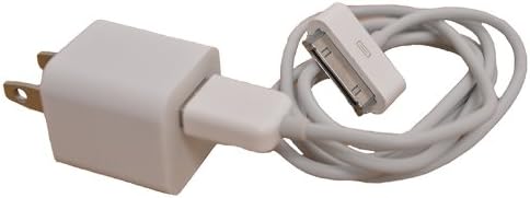 GEARDO IPHONE 3G 3GS 4 4S IPOD CHARGER 30 PIN WALL ADAPTER USB 2.0