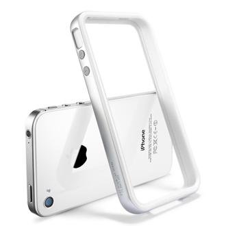 SGP iPhone 4S Case Neo Hybrid 2S Snow Series [Satin Silver]