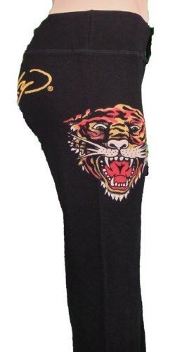 Ed Hardy women's Plus Size Tiger Sweatpants Lounge Pants