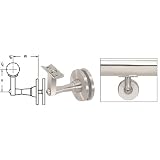 Buy CRL Polished Stainless 2-Way Adjustable Glass Mounted Hand Railing Bracket for 1-1... by CR Laurence