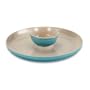 Le Creuset Stoneware 2-Piece Hors d'Oeuvre Set, Caribbean