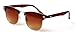 ALWAYSUV Vintage Half Frame Style Sunglasses
