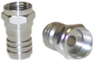 Cable Wholesale RG59 F-Pin Connector Crimp-On with Long Barrel