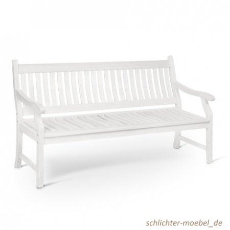 Gartenbank “New Jersey” 3-Sitzer Weiß