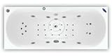 Pegasus Apollo Whirlpool Bath, 1700x750, 35 Chrome Jets