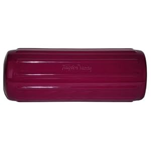 Taylor Made Products Big B Inflatable Vinyl Boat Fender with Center Rope Tube (12 x 34) by
