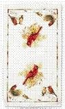Fiddler's Elbow Cardinals Birds Towels Set/2