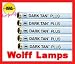 24 New Wolff Dark Tan Plus tanning bed bulbs F71 100watt