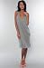 Alternative Apparel The Bo Tank Dress in Gray,Dresses for Women