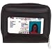 New Embassy Genuine Lambskin Leather Accordion Wallet Front Window For Id 2 Zippered Compartments