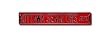 OTTAWA SENATORS "OTTAWA SENATORS AVE" Authentic METAL STREET SIGN (6" X 36")