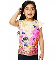 Autograph Girl Print T-Shirt with Modal