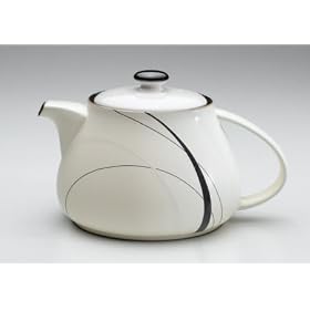 Denby Oyster Strands Teapot 1.3l