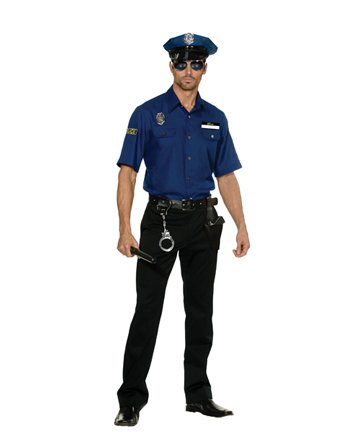 Officer Oliver Clothesoff Adult Costume