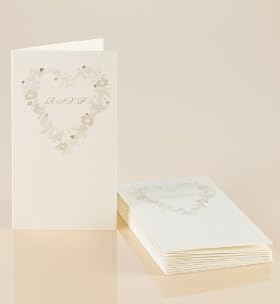 10 Cream & Gold RSVP Cards