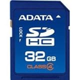 A-DATA 32 GB SDHC Class 4 Flash Memory Card ASDH32GCL4-R (Blue)