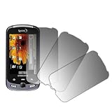 3 Pack of Premium Crystal Clear LCD Screen Protectors for Samsung Moment M900 [Accessory Export Packaging]