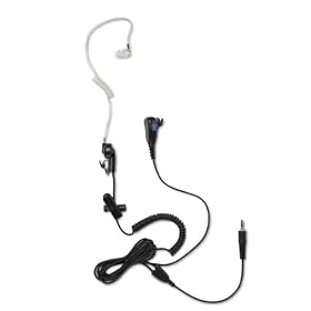 Code Red Two Wire Mic with Acoustic Tube Earpiece and M2 connector.