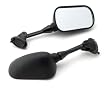 04-08 Kawasaki Ninja ZX6 ZX6R ZX10 ZX10R Black Mirrors